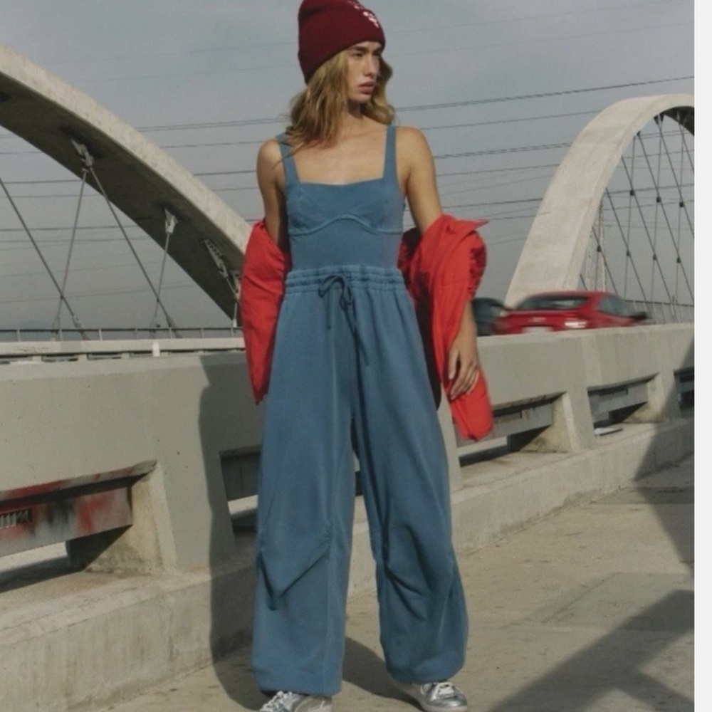 NWT FP Movement Inbound Onesie in Misty Blue   Size:S - Picture 2 of 4